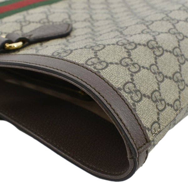 GUCCI Ophidia Medium GG Supreme Canvas Tote Bag Beige 631685