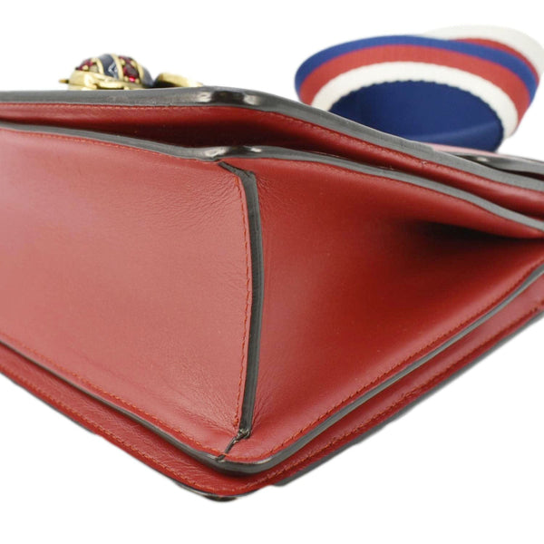 GUCCI Queen Margaret Bee Blind For Love Leather Shoulder Bag Multicolor 456541