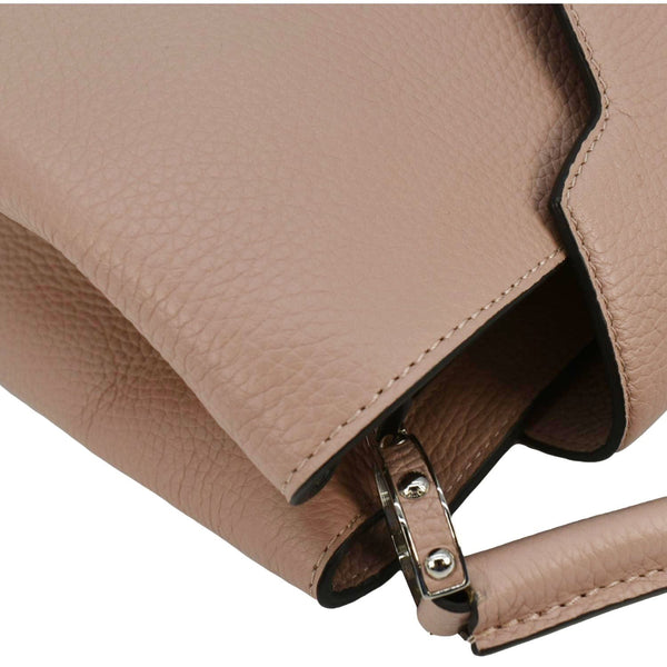 LOUIS VUITTON Capucines MM Taurillon Leather Satchel Bag Pink