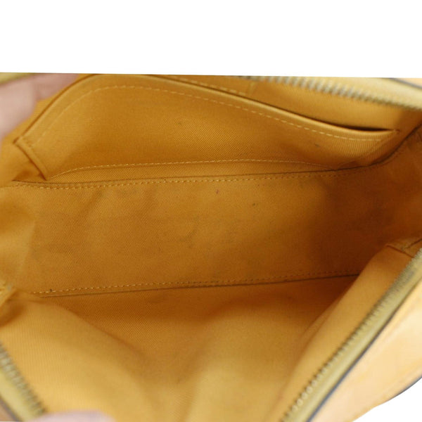 LOUIS VUITTON Santa Monica Damier Ebene Crossbody Bag Brown