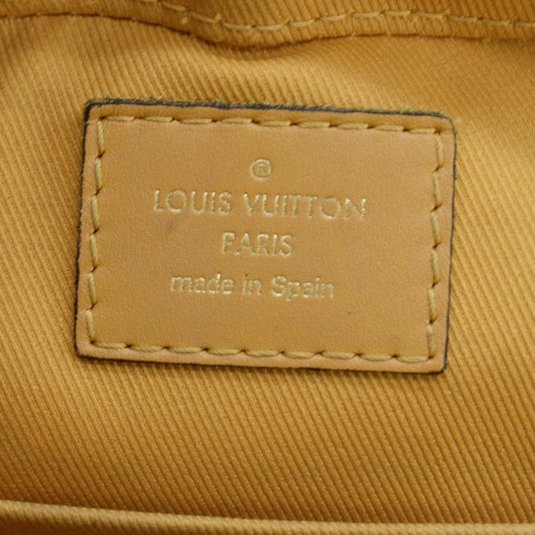 LOUIS VUITTON Santa Monica Damier Ebene Crossbody Bag Brown