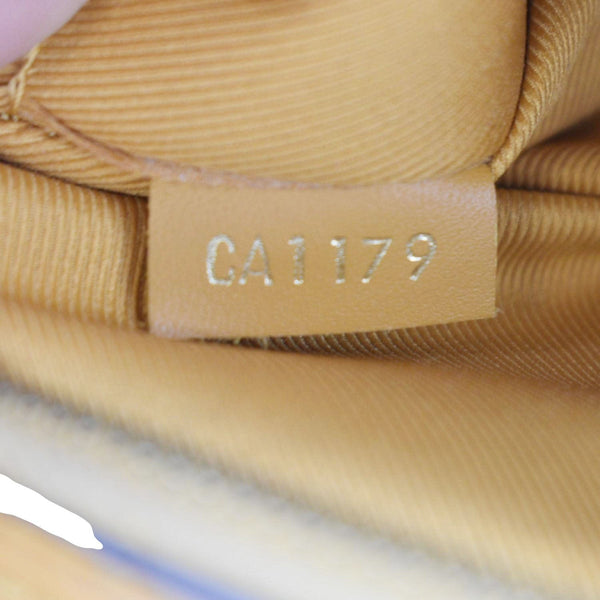 LOUIS VUITTON Santa Monica Damier Ebene Crossbody Bag Brown