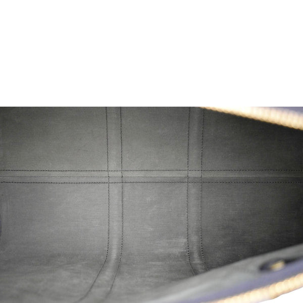 LOUIS VUITTON Keepall 45 Epi Leather Travel Bag Black