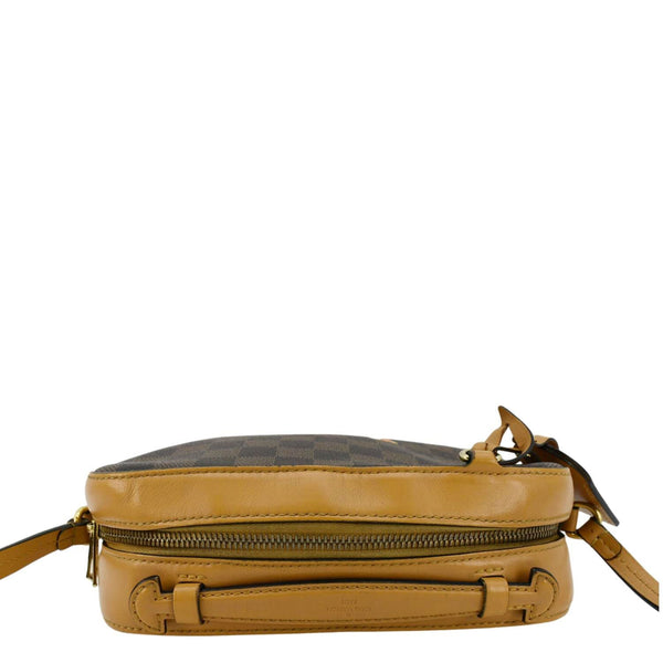 LOUIS VUITTON Santa Monica Damier Ebene Crossbody Bag Brown