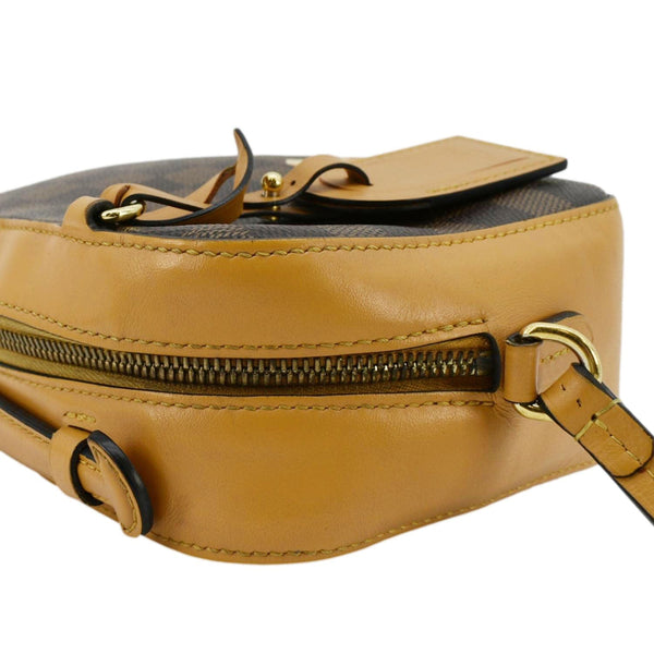 LOUIS VUITTON Santa Monica Damier Ebene Crossbody Bag Brown