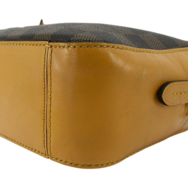 LOUIS VUITTON Santa Monica Damier Ebene Crossbody Bag Brown