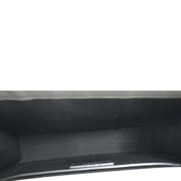 YVES SAINT LAURENT Kate Leather Shoulder Bag Gray