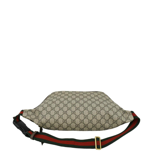 GUCCI Courrier GG Supreme Canvas Belt Bum Bag Beige 529711