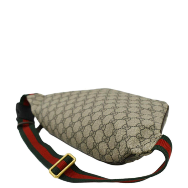 GUCCI Courrier GG Supreme Canvas Belt Bum Bag Beige 529711