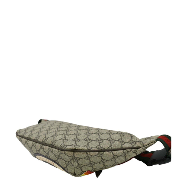 GUCCI Courrier GG Supreme Canvas Belt Bum Bag Beige 529711