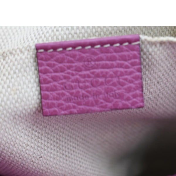 GUCCI Soho Leather Backpack Pink 431570