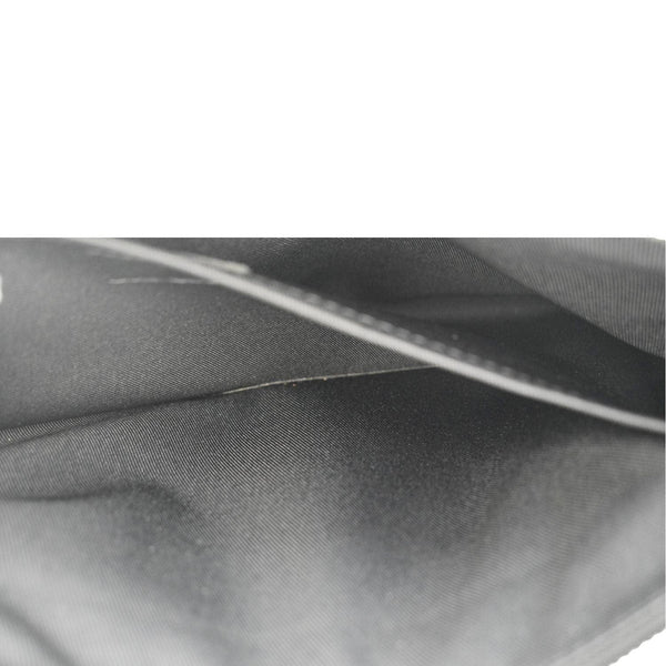 LOUIS VUITTON Monogram Eclipse Pouch Clutch Bag Black