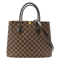 LOUIS VUITTON Kensington Damier Ebene Tote