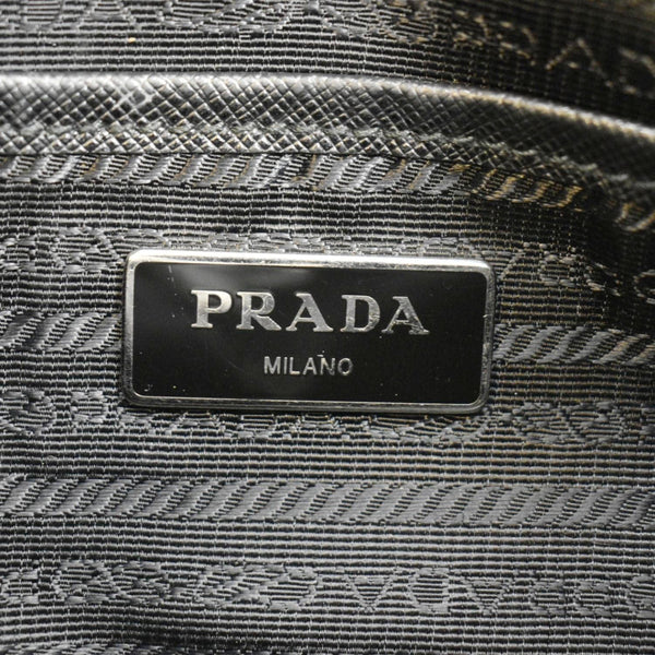 PRADA New Vela Nylon Shoulder Bag Black