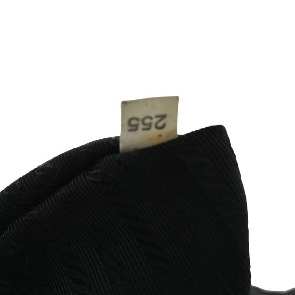 PRADA New Vela Nylon Shoulder Bag Black