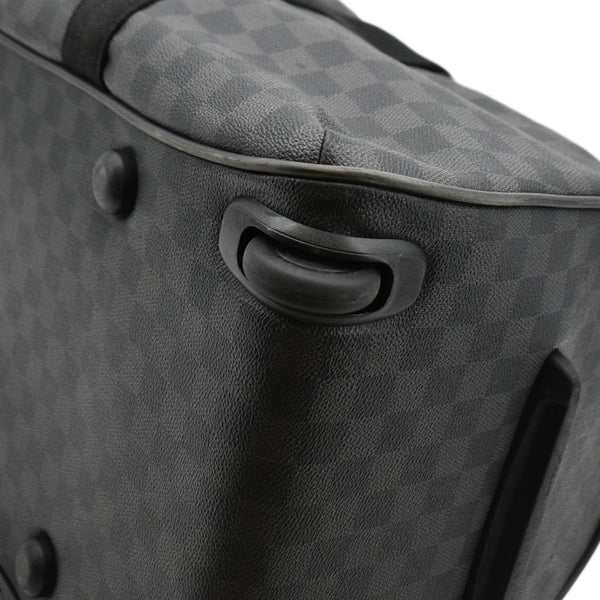 LOUIS VUITTON Neo Eole 65 Damier Graphite Rolling Duffle Bag Black