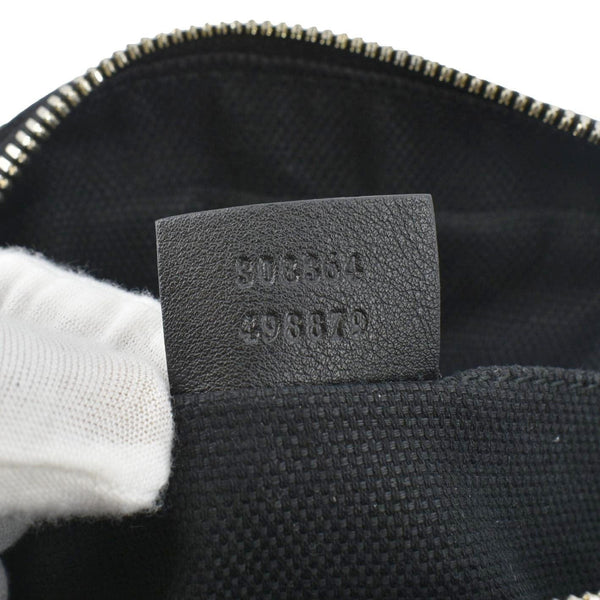 GUCCI Soho Disco Patent Leather Crossbody Bag Black 308364