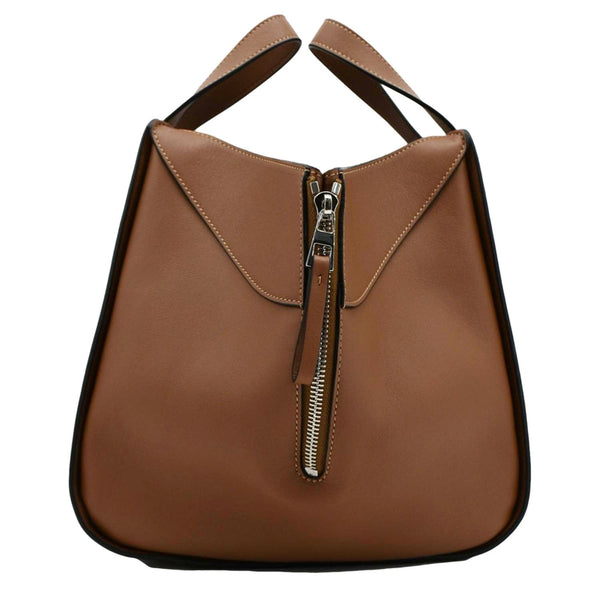LOEWE Hammock Small Calfskin Leather Shoulder Bag Brown