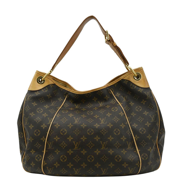 LOUIS VUITTON Gallier Shoulder Bag Brown backside