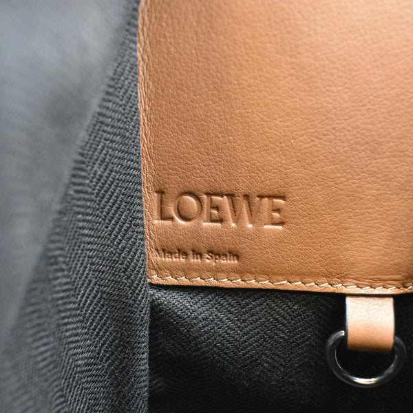 LOEWE Hammock Small Calfskin Leather Shoulder Bag Brown