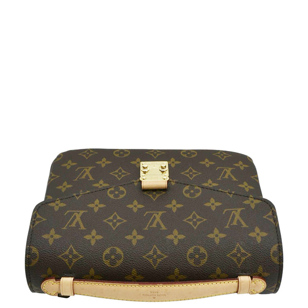 LOUIS VUITTON Metis Pochette Monogram Canvas Crossbody Bag Brown