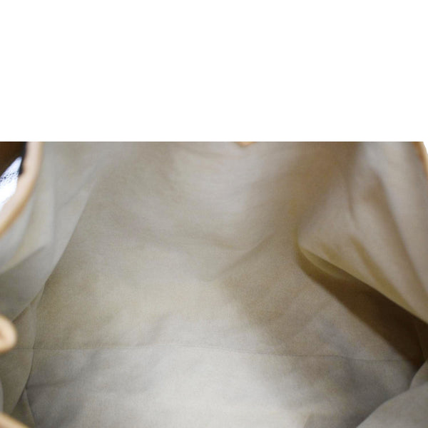 LOUIS VUITTON Galliera GM Monogram Canvas Shoulder Bag Brown