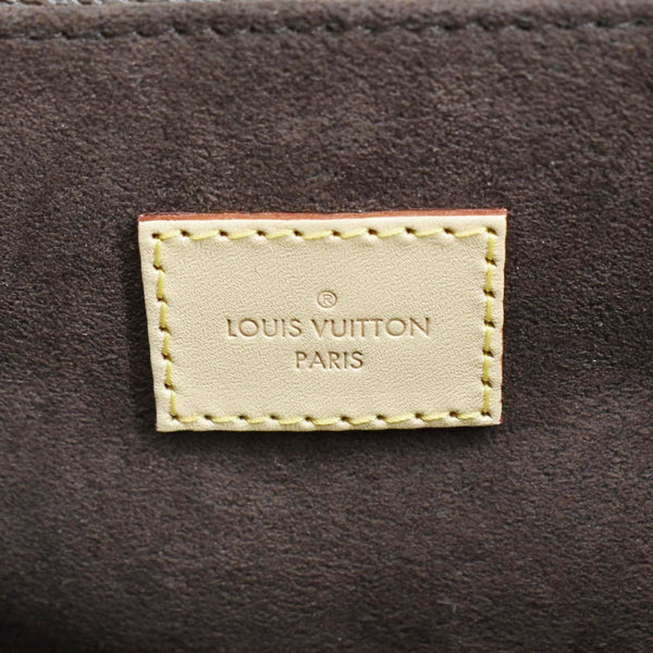 LOUIS VUITTON Metis Pochette Monogram Canvas Crossbody Bag Brown