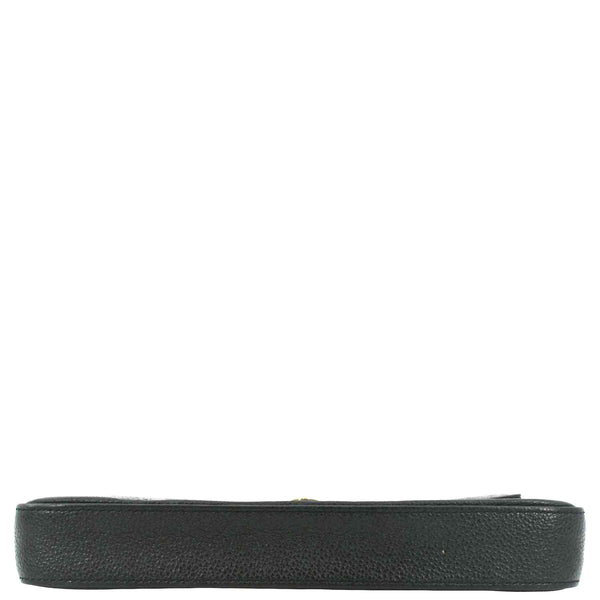 LOUIS VUITTON Felicie Monogram Empreinte Pochette Crossbody Bag Black