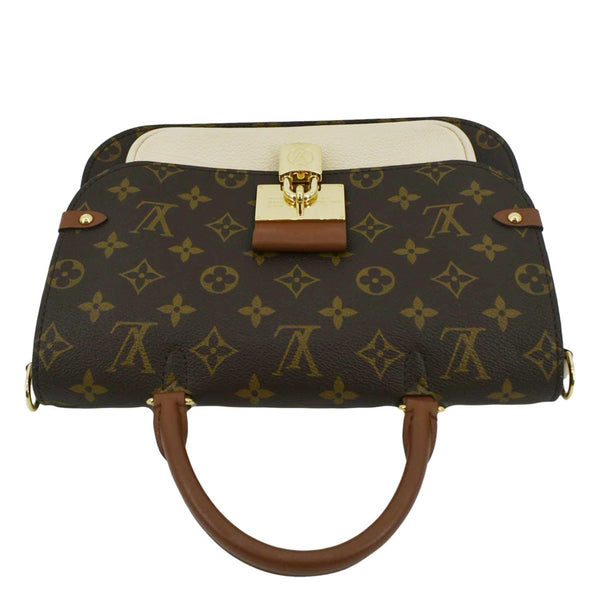 LOUIS VUITTON Vaugirard Monogram Canvas Shoulder Bag Creme