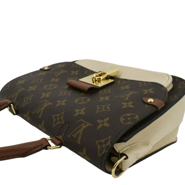LOUIS VUITTON Vaugirard Monogram Canvas Shoulder Bag Creme