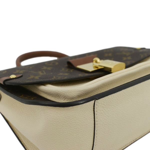 LOUIS VUITTON Vaugirard Monogram Canvas Shoulder Bag Creme