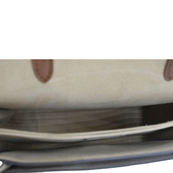 LOUIS VUITTON Vaugirard Monogram Canvas Shoulder Bag Creme