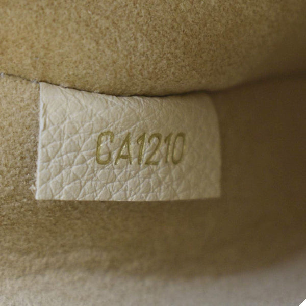 LOUIS VUITTON Vaugirard Monogram Canvas Shoulder Bag Creme