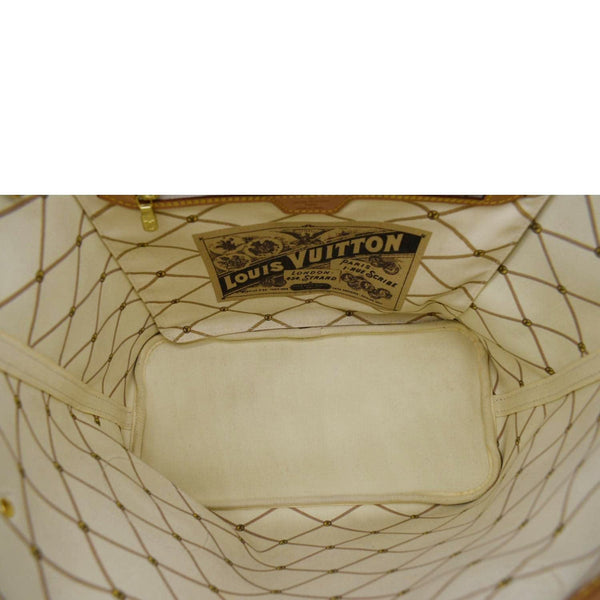 LOUIS VUITTON Neverfull MM Summer Trunk Monogram Canvas Shoulder Bag Brown