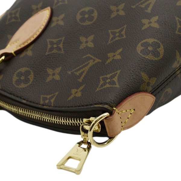 LOUIS VUITTON Boetie MM Monogram Canvas Shoulder Bag Brown