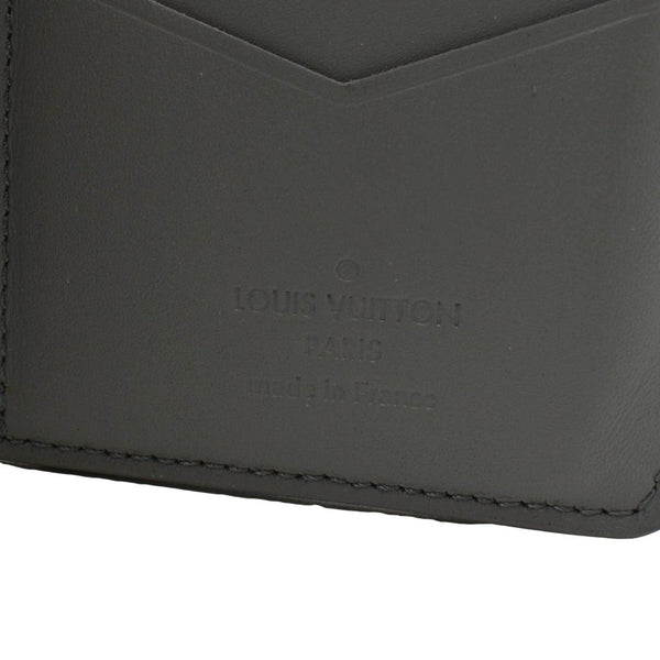 LOUIS VUITTON Monogram Shadow Pocket Organizer Gray