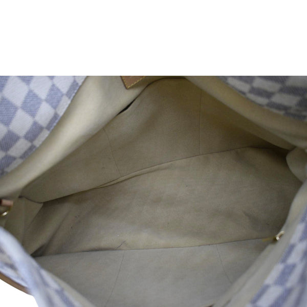 LOUIS VUITTON Artsy MM Damier Azur Hobo Bag White
