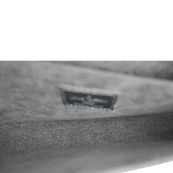 LOUIS VUITTON Felicie Pochette Epi Leather Crossbody Bag Black