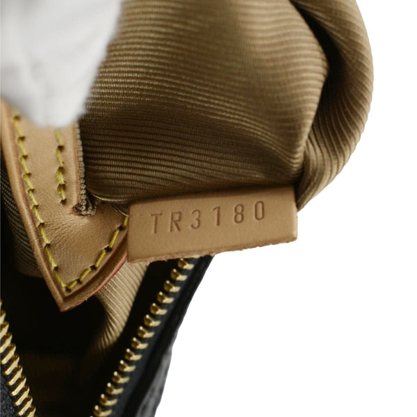 LOUIS VUITTON Speedy 30 Fleur De Jais Monogram Sequins Satchel Bag Black