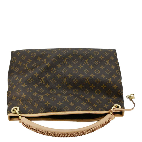 LOUIS VUITTON Artsy MM NM Monogram Canvas Hobo Bag Brown