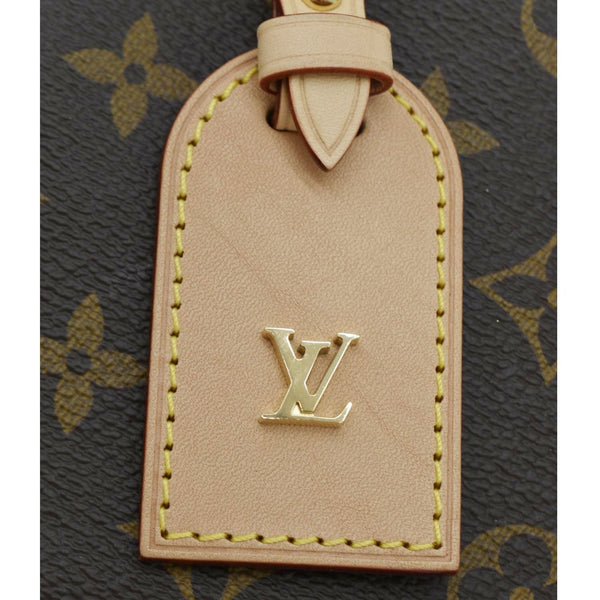 LOUIS VUITTON High Rise Monogram Canvas Bumbag Brown No Strap