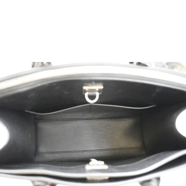 LOUIS VUITTON City Steamer Floral Print Canvas Tote Bag Grey/Silver