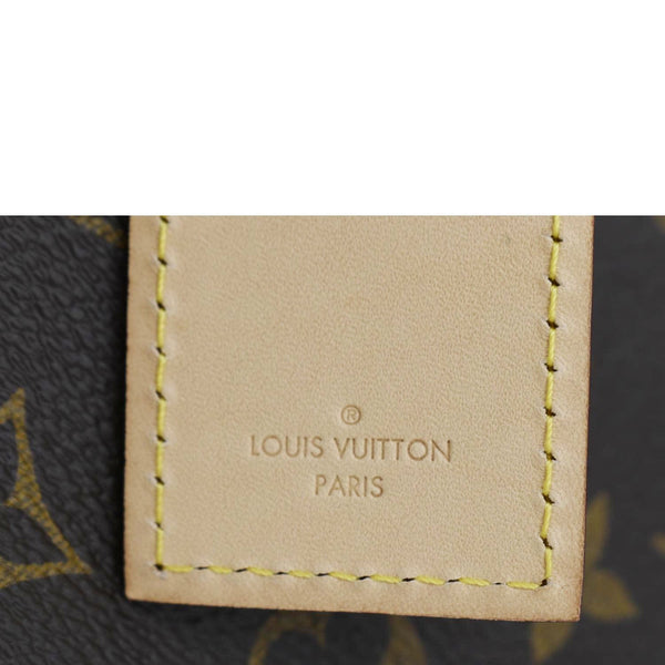 LOUIS VUITTON High Rise Monogram Canvas Bumbag Brown No Strap