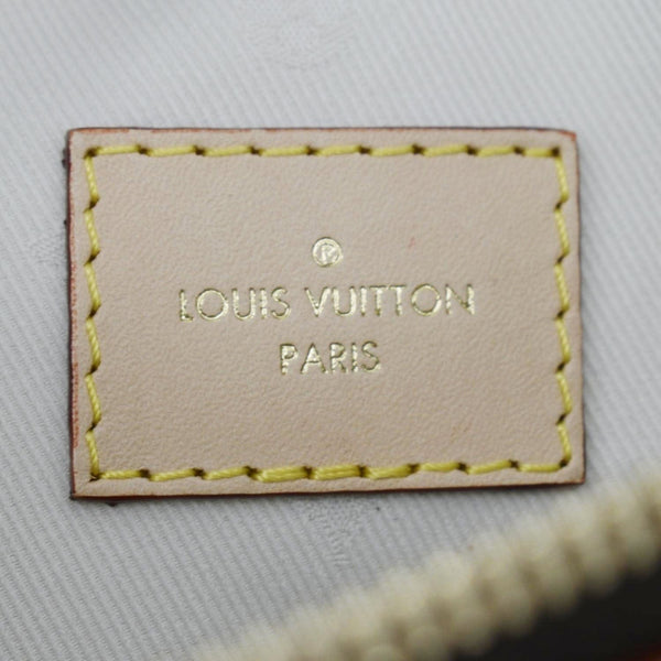 LOUIS VUITTON High Rise Monogram Canvas Bumbag Brown No Strap