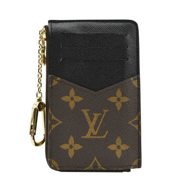 LOUIS VUITTON Recto Verso Monogram Canvas Card Holder Brown