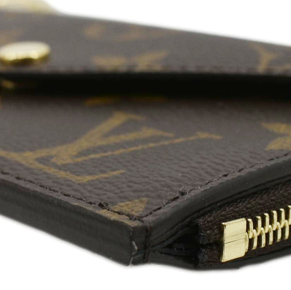 LOUIS VUITTON Recto Verso Monogram Canvas Card Holder Brown