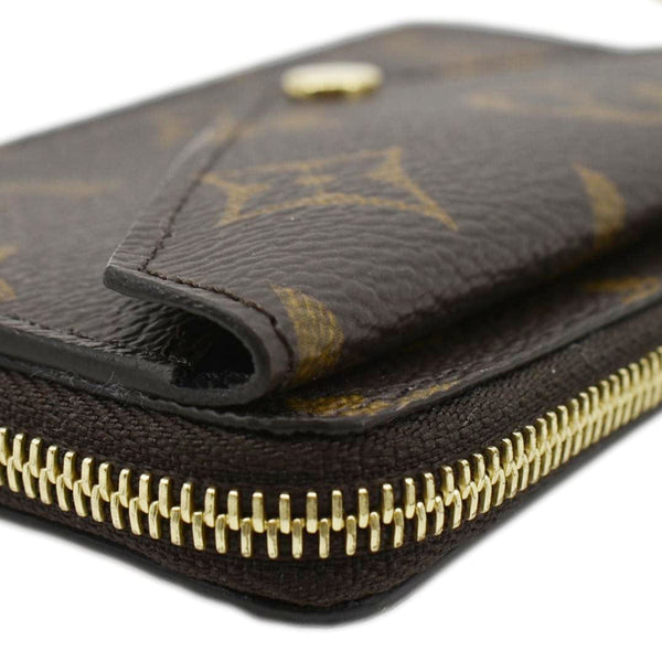 LOUIS VUITTON Recto Verso Monogram Canvas Card Holder Brown