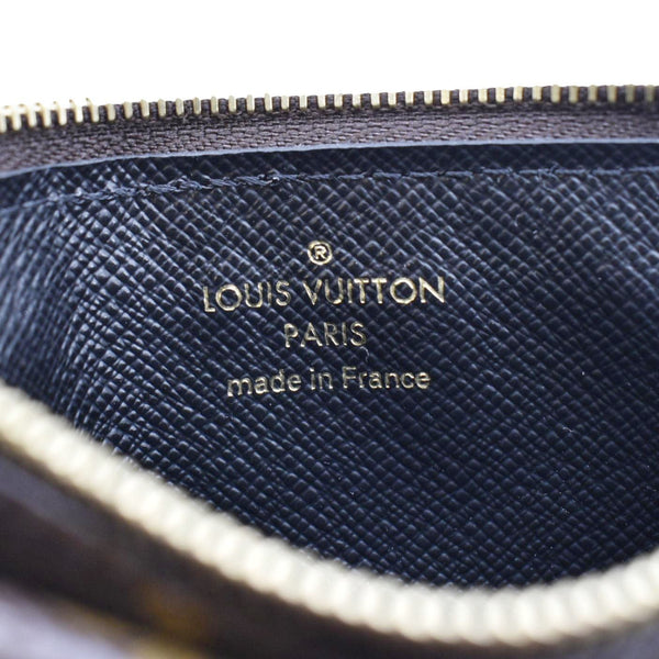 LOUIS VUITTON Recto Verso Monogram Canvas Card Holder Brown