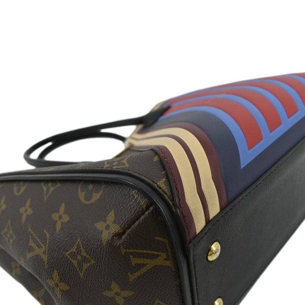 LOUIS VUITTON Limited Edition Kimono Monogram Canvas Tote Bag Black