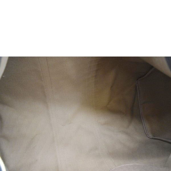 LOUIS VUITTON Keepall 50 Bandouliere Monogram Canvas Travel Bag Brown